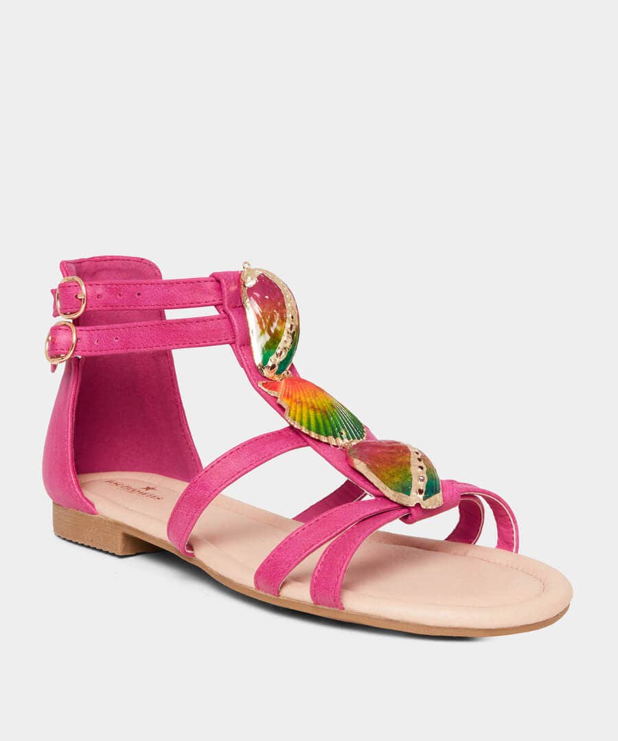 Sale Boots & Shoes | Women's Joe Browns Seychelles Sandals Pink Multi