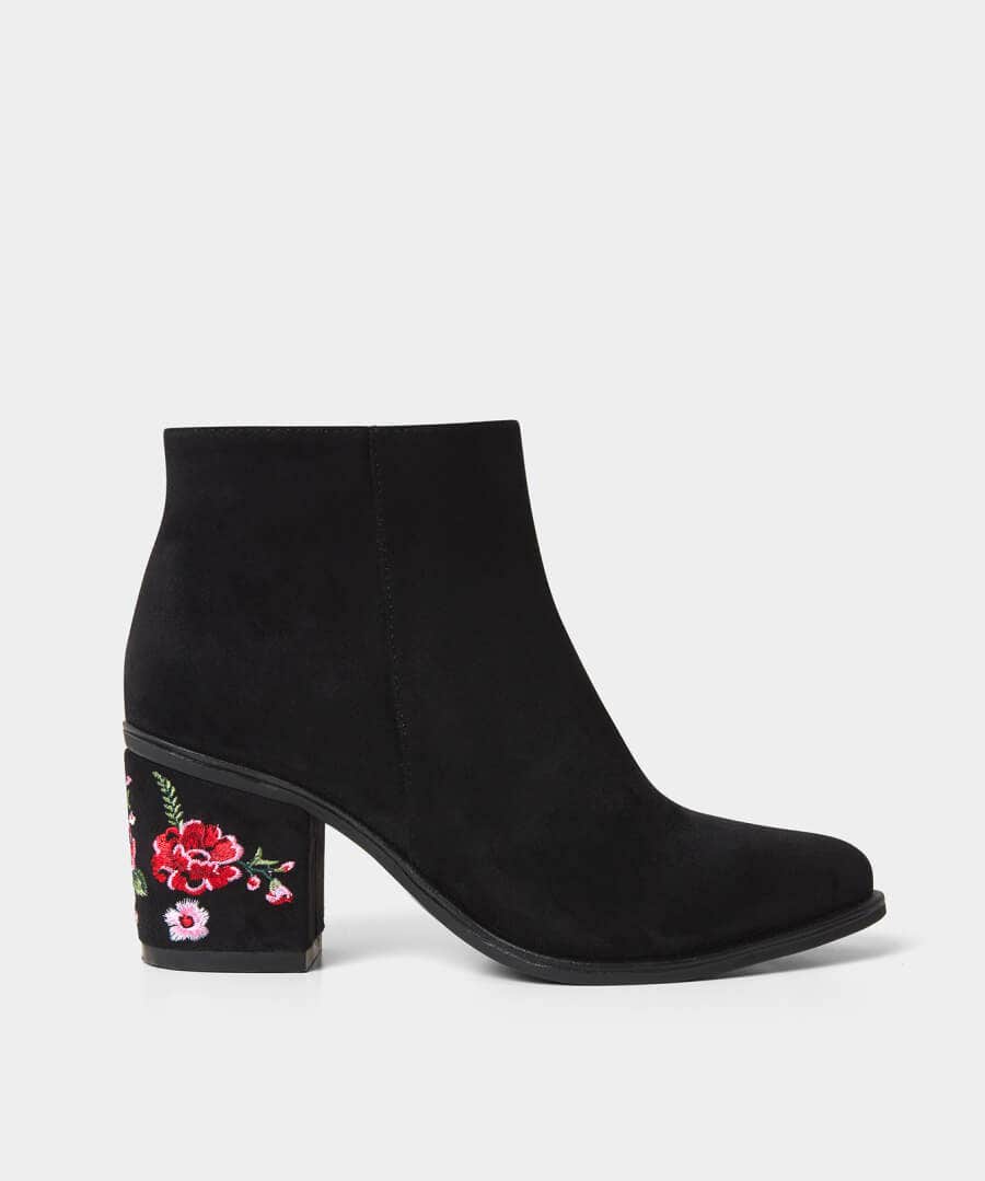 Knee High Boots | Ankle Boots | Gifts | Boots & Shoes | Sale Boots & Shoes | Top Picks | Top Picks | Women's | Women's | Women's Joe Browns Simply Striking Embroidered Boots Black