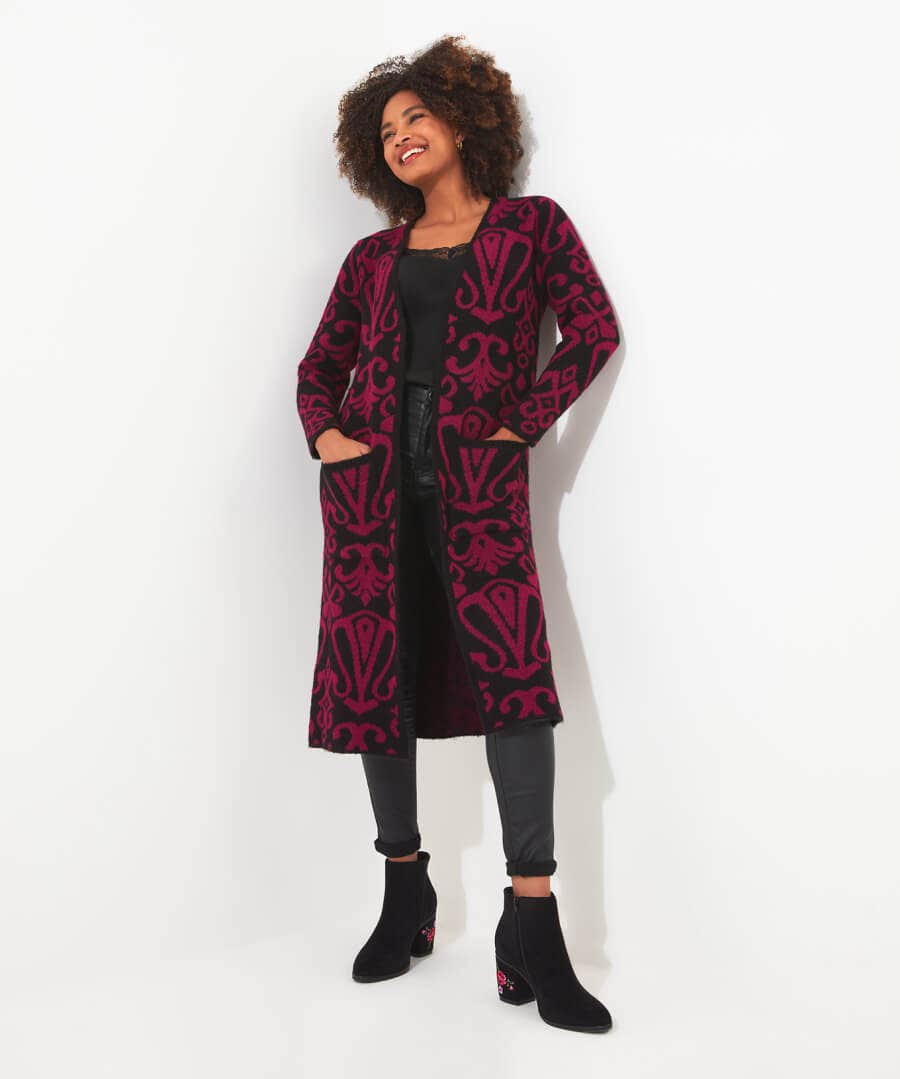 Shop Women's Collection | Occasion Outfits | Gifts | Cardigans & Coatigans | Sale Knitwear & Jumpers | Top Picks | Top Picks | Women's | Top Picks | Women's Joe Browns Stand Out From the Crowd Coatigan Black