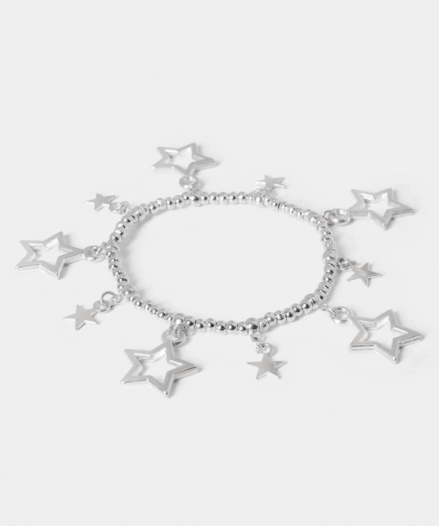 Gifts | Accessories & Jewellery | Women's | Women's Joe Browns Star Gazer Stretch Bracelet Silver