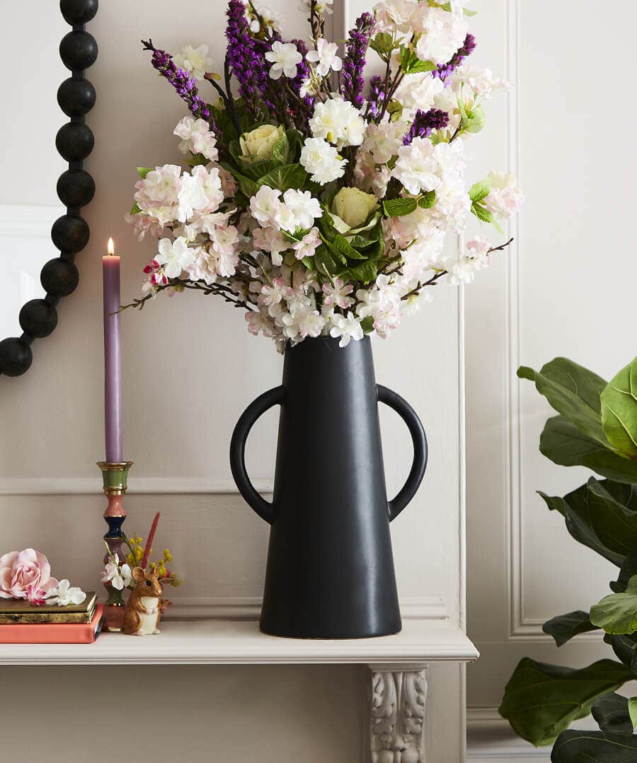 Living Room | Floral Décor | Nature Décor | Home Accessories | Half Price Christmas Styles | Home | Home | Home | Home | Home Joe Browns Statement Conical Vase Black