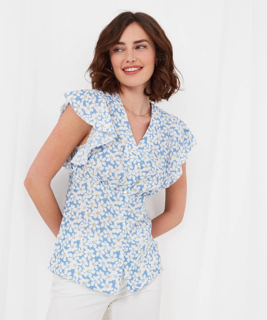 Sale Tops, Tunics & Blouses | Women's Joe Browns Summer Days Blouse Blue