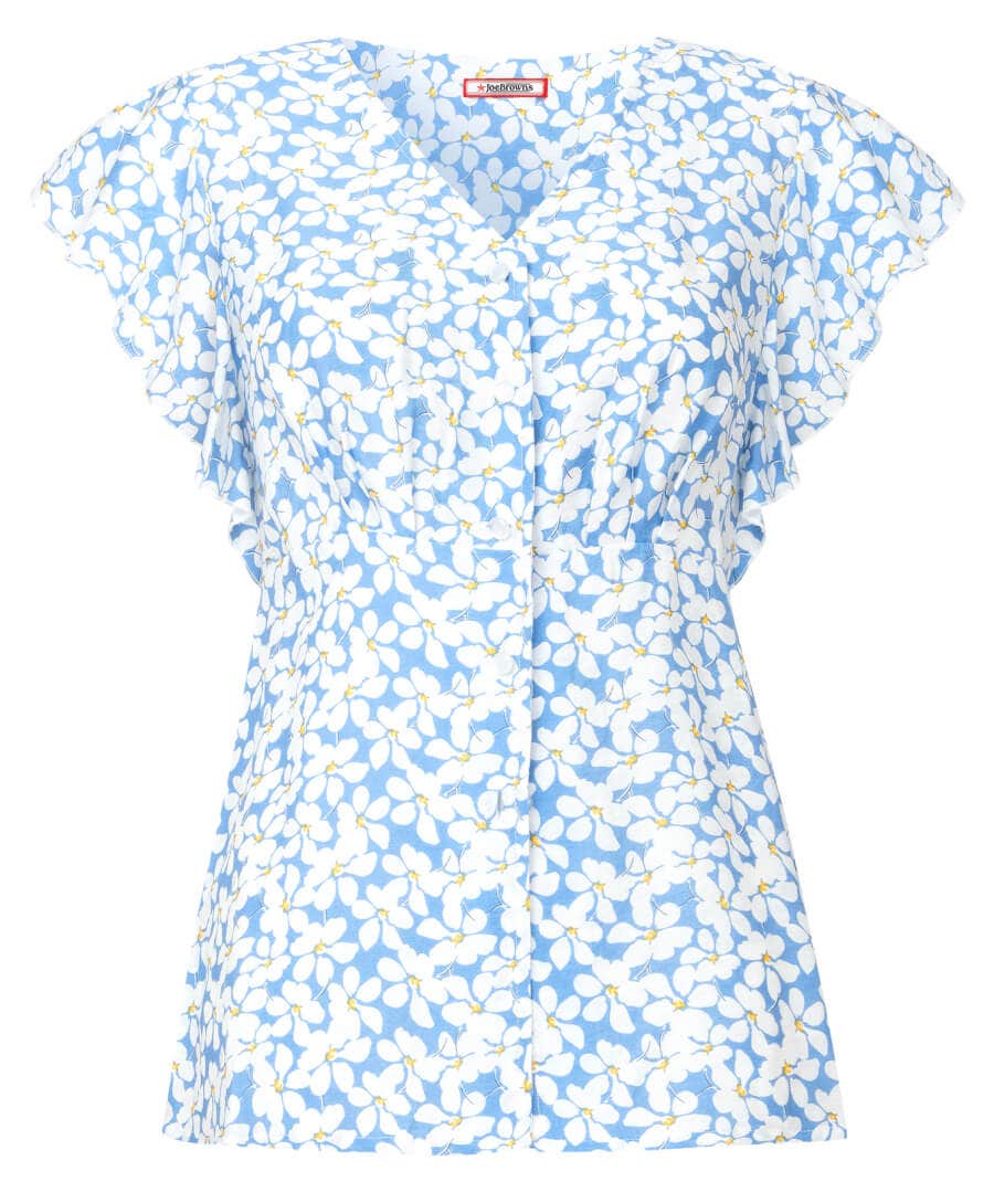 Sale Tops, Tunics & Blouses | Women's Joe Browns Summer Days Blouse Blue