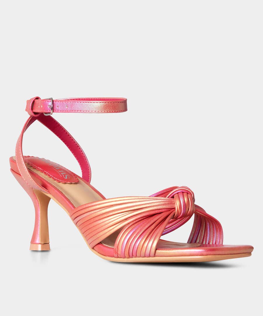 Sale Boots & Shoes | Women's Joe Browns Sunset In Bali Strappy Shoes Pink Multi