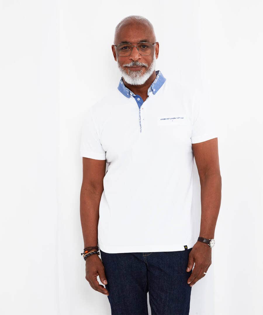 Shop Men's Collection | Plain Tops & T-Shirts | Tops & T-Shirts | Top Picks | Top Picks | Men，s Joe Browns Super Smart Polo White