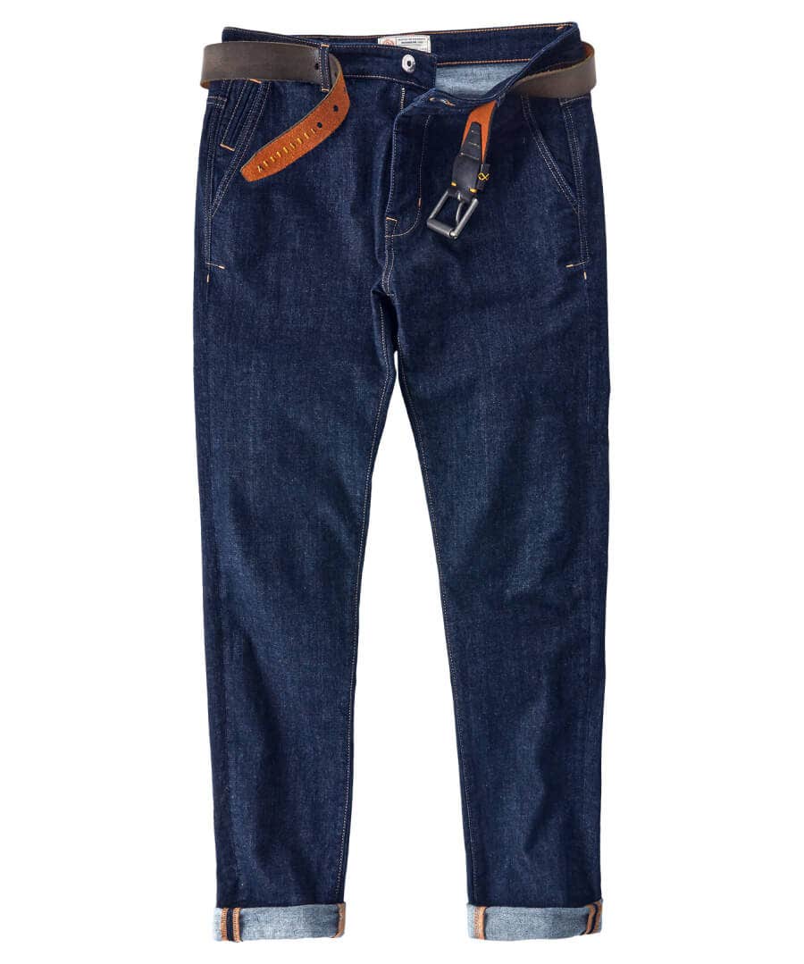 Shop Men's Collection | Jeans & Trousers | Denim Styles | Top Picks | Men，s | Men，s Joe Browns Terrific Tapered Jeans Blue