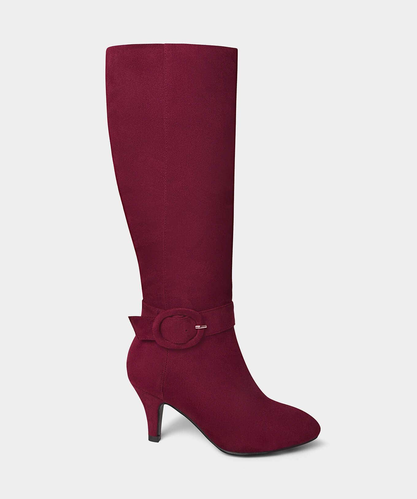 Knee High Boots | Party Footwear | Boots & Shoes | Sale Boots & Shoes | Top Picks | Top Picks | Women's | Women's Joe Browns The Way She Moves Boots Deep Red