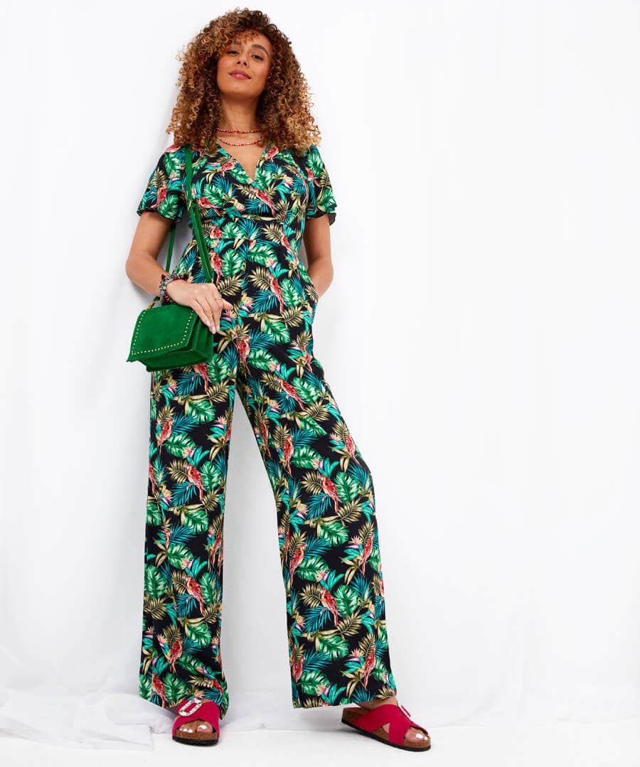 Sale Jumpsuits | Sale Jeans & Trousers | Women's | Women's Joe Browns Truly Tropical Jumpsuit Multi