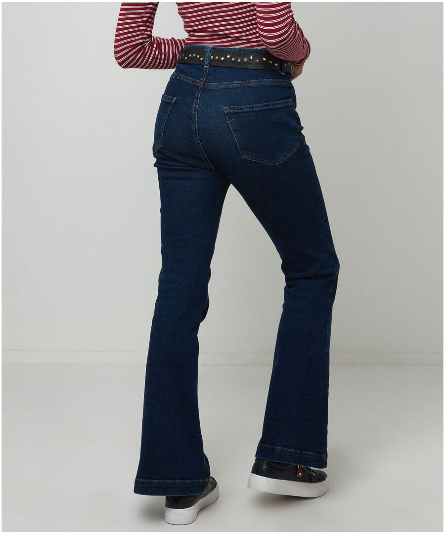 Denim Styles | Jeans & Trousers | Sale Jeans & Trousers | Women's | Women's | Women's Joe Browns Vintage Valerie Flared Jeans Indigo