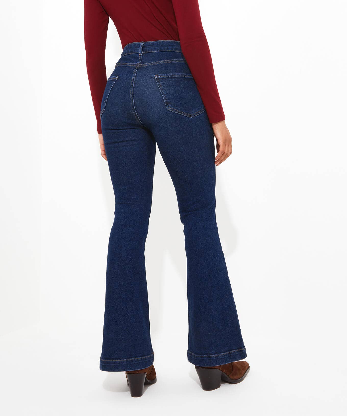 Denim Styles | Jeans & Trousers | Sale Jeans & Trousers | Women's | Women's | Women's Joe Browns Vintage Valerie Flared Jeans Indigo