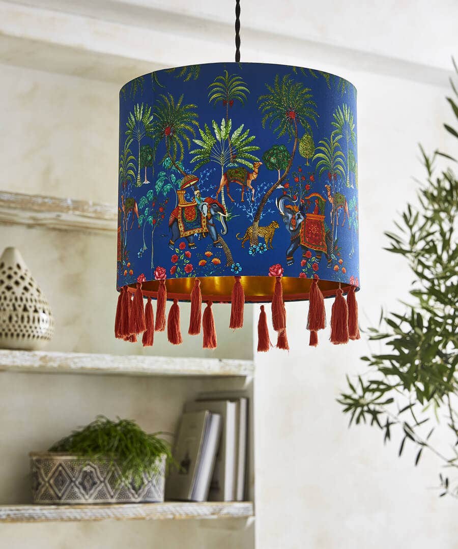 Floral Décor | Nature Décor | Animal Décor | Lighting & Lamps | Sale Lighting | Home | Home | Home | Home | Home Joe Browns Wanderlust Drum Shade Multi