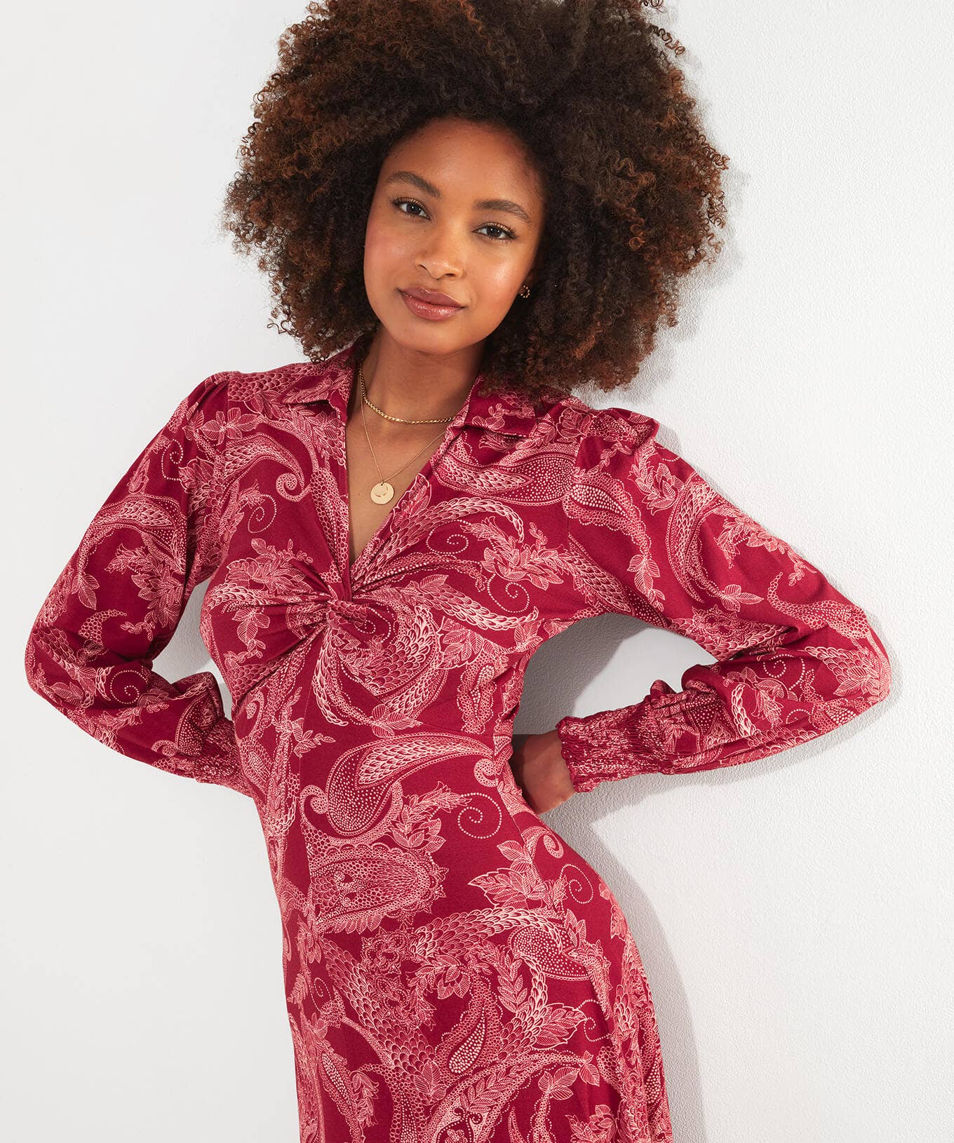 Shop Women's Collection | Dresses | Sale Dresses | Top Picks | Women's | Women's Joe Browns Winter Florals Dress Berry